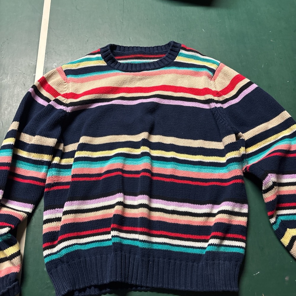 Striped Multicolor womens Sweater